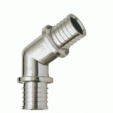 Cot la 45° alama nichelata Ø25